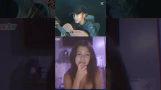 She so hot duet ometvsinging guitarcover ometvsingingreaction cover [upl. by Arehc]