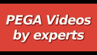 PEGA CSA CSSA Videos  PEGA 74 Version Training Call 918019137366 [upl. by Ettenirt]