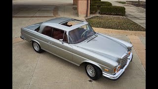 1971 MercedesBenz 280SE 35 Coupe walk around [upl. by Serge852]