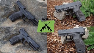 HK P30 vs VP9 Sidebyside comparison of Heckler amp Koch P30 vs VP9 [upl. by Aniral]