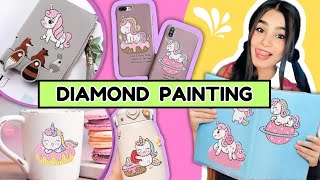 Trying Diamond Painting First Time 😱 crafteraditi diy handmade diamondpainting CrafterAditi [upl. by Kenwrick]