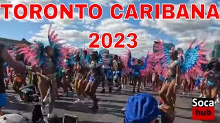 The Toronto Caribbean Carnival Crosses The Stage With Vibrant Colors And Soca Music in Amazing 4K [upl. by Purity]