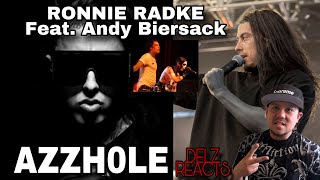 Ronnie Radke rapping Improve in 2024 Azzhole ft Andy Biersack reaction fallinginreverse [upl. by Nylazor391]