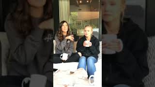 Kristen Bell and DArcy Carden QampA live Instagram stream January 25 2018 [upl. by Fax252]