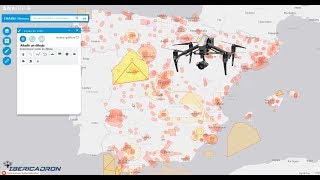 Enaire drones mapa oficial espacios aéreos controlados [upl. by Silvan]