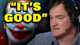 Tarantino DEFENDS Joker 2 in SHOCKING HOT TAKE quotI Really Really Liked Itquot [upl. by Aicilet]