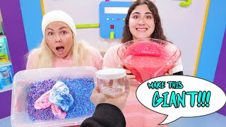 MAKE THIS TINY SLIME INTO A GIANT SLIME CHALLENGE Slimeatory 663 [upl. by Malissa]