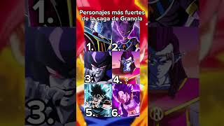 Dragon Ball SUPER 🟧 PERSONAJES más fuertes de la saga de Granola [upl. by Ahseiyn]