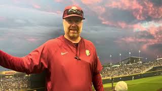 FSU Baseball  RC Ty Megahee on how the newcomers handled fall ball development of the offense [upl. by Wightman]