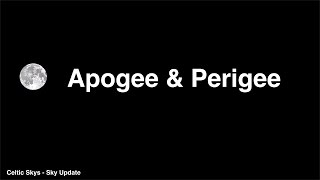 Lunar Apogee and Perigee [upl. by Mialliw985]