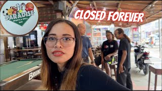 The REAL REASON Paradise Sports amp Grill Bar Closed on Walking Street Angeles City update [upl. by Leafar]