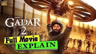 GADAR2 Full Movie Leaked Story explain  Sunny Deo l Ameesha Patel  FACTSKEPOST [upl. by Eciralc]