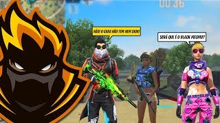 TROLLEI OS ALEATÓRIOS FINGINDO SER INICIANTE NO FREE FIRE engraçado  BLACKN444 [upl. by Presber]