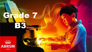 ABRSM 2025 and 2026 Piano Grade 7 B3 Musical Sketch in B flat [upl. by Eerized]