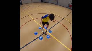 Fast Feet Fast Mind Reaction Training for Footballers soccerdrills reactiontraining fastfeet [upl. by Oirramaj]