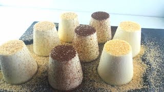 Panna Cotta Recipe Demonstration with Agar Agar Powder and Fresh cream [upl. by Aicineohp416]