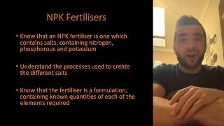 NPK Fertilisers  GCSE 91 AQA Chemistry Unit 410 [upl. by Eetnuahs307]