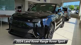 New 2024 Land Rover Range Rover Sport SV Edition One Obsidian Black Eatonton NJ RA197426 [upl. by Schuman915]