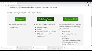 How to file a Nil Remittance for Payroll on CRA Business Account [upl. by Nnorahs]