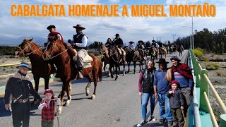 CABALGATA HOMENAJE A MIGUEL MONTAÑO EN JÁCHAL🐴🐴 [upl. by Atnwahsal637]