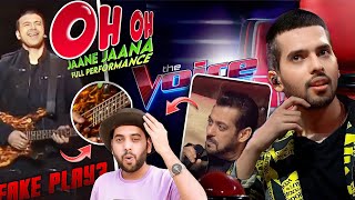 Kamal Khan Blind Audition Reaction Full Performance Salman Khan quotOh Oh Jane Janaquot Armaan Malik [upl. by Argus]