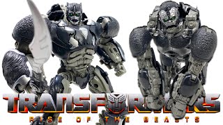 Transformers Studio Series 106 RISE OF THE BEASTS Leader Class OPTIMUS PRIMAL Review [upl. by Drape516]