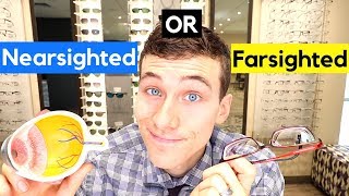 Nearsighted vs Farsighted  What Does it Mean to Be Nearsighted [upl. by Rozamond347]