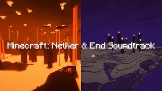 Minecraft Volume Beta  Nether amp End Soundtrack Medley [upl. by Yrahcaz]