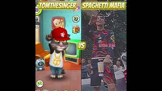 Tom The Singer Vs Spaghetti Mafia Who Is Best  🤣 👌 Shorts [upl. by Annoet]