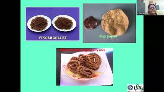 Millets value added technologies developed by CFTRI Mysore by Dr Usha D [upl. by Yrelav]