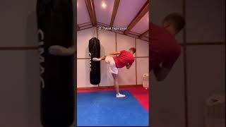 Roundhouse kick tutorial [upl. by Guyon270]