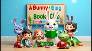 quotA Bunny and Bug Book Club 2 📚🐰🐞  Storytime Adventures with Bunny and Bugquot Song for Childen [upl. by Quenna327]