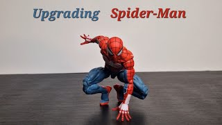 Upgrading the Marvel Legends PS5 Spiderman Spiderman 2 Gamerverse [upl. by Charita]