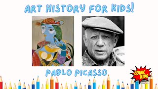 Pablo Picasso for Kids 🎨  Art History for Kids [upl. by Nilreb]