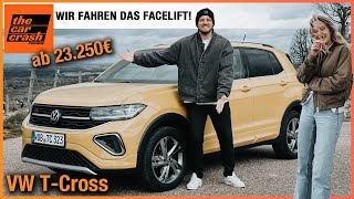 VW TCross im Test 2024 Wir fahren das NEUE Facelift ab 23250€ Fahrbericht  Review  RLine [upl. by Aisyle]