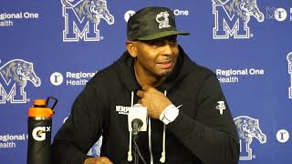 Mens Basketball Penny Hardaway Press ConferenceFebruary 21 2024 [upl. by Ocana]