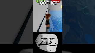 1000 IQ Roblox Moment🧠Troll Face Memeroblox shorts [upl. by Junko44]