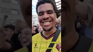 Norwich City 41 Watford Match Day Vlog  by Sam Walker  VOTV Podcast [upl. by Nomolas]