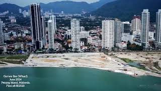 Gurney Bay Wharf Penang Island Malaysia [upl. by Georgia]