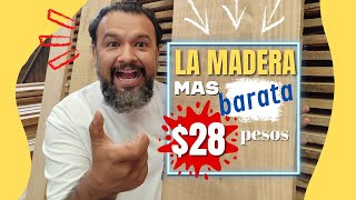 LA MADERA MAS ECONOMICA 💲 en el 2022 🔥 [upl. by Firman]