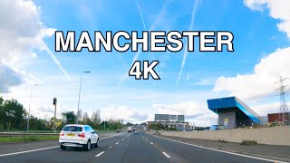 M60  Manchester Outer Ring Road  Manchester  Drive  4K [upl. by Inaflahk206]