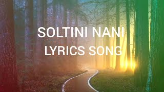 Soltini nani nepali song lyrics Rap Song Lyrics Video MC V9 [upl. by Refinneg]