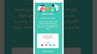 cashify referral code  Cashify refer code  Cashify ka referral code  Cashify app referral code [upl. by Wadell]