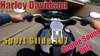 Harley Davidson Sport Glide 107 2023 test ride [upl. by Oilime]