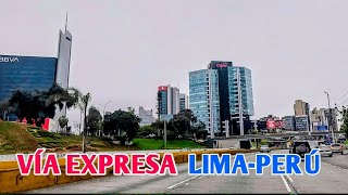 VÍA EXPRESA  LIMA PERÚ 4K  OCTUBRE DE 2024 [upl. by Alyakcim152]