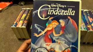 My Walt Disney The Classic Black Diamond VHS Update March 2014 Part One [upl. by Kimball891]