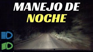 MANEJO DE NOCHE Tips para conducción nocturna en ciudad y carretera  Velocidad Total [upl. by Anirbak]