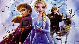 FROZEN  Puzzle  Puzzle Games  Toddler Education [upl. by Quinton32]