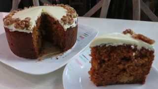 Cafe Style Carrot Cake [upl. by Evvy]