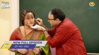 FULL EPISODE 4165 Ye Kya Kar Diya Bhide Ne  Taarak Mehta Ka Ooltah Chashmah [upl. by Verna]